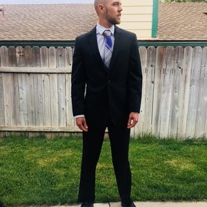 Men’s Black Suit (slim fit)